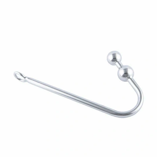 4417 Anal Stainless Hook Pleasurable Two Balls Steel 1015